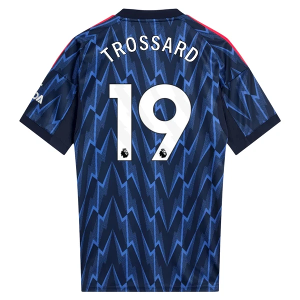 Maglia Arsenal Trossard 19 Uomo Secondo 2025-26 Maglia Arsenal Trossard 19 Uomo Secondo 2025-26