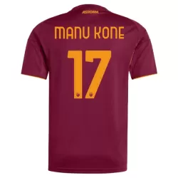 Maglia AS Roma Manu Kone 17 Uomo Primo 2025-26 Maglia AS Roma Manu Kone 17 Uomo Primo 2025-26