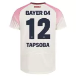 Maglia Bayer Leverkusen Edmond Tapsoba 12 Uomo Secondo 2025-26
