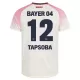 Maglia Bayer Leverkusen Edmond Tapsoba 12 Uomo Secondo 2025-26 Maglia Bayer Leverkusen Edmond Tapsoba 12 Uomo Secondo 2025-26