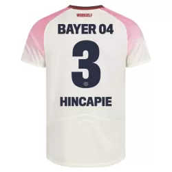 Maglia Bayer Leverkusen Piero Hincapie 3 Uomo Secondo 2025-26 Maglia Bayer Leverkusen Piero Hincapie 3 Uomo Secondo 2025-26