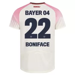 Maglia Bayer Leverkusen Victor Boniface 22 Uomo Secondo 2025-26 Maglia Bayer Leverkusen Victor Boniface 22 Uomo Secondo 2025-26