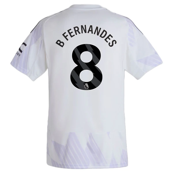 Completo calcio Manchester United Bruno Fernandes 8 Bambino Secondo 2025-26