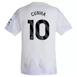 Maglia Manchester United Cunha 10 Uomo Secondo 2025-26 Maglia Manchester United Cunha 10 Uomo Secondo 2025-26