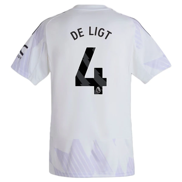 Maglia Manchester United De Ligt 4 Uomo Secondo 2025-26 Maglia Manchester United De Ligt 4 Uomo Secondo 2025-26