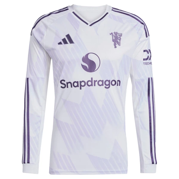 Maglia Manchester United Uomo Secondo 2025-26 Maniche Lunghe