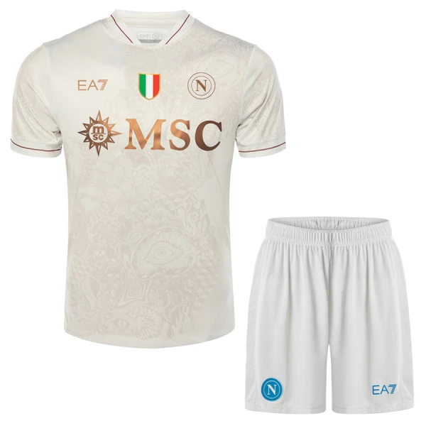 Completo calcio Napoli Bambino Secondo 2025-26