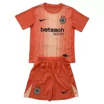 Completo calcio Portiere Inter Milan Bambino 2025-26 Arancia