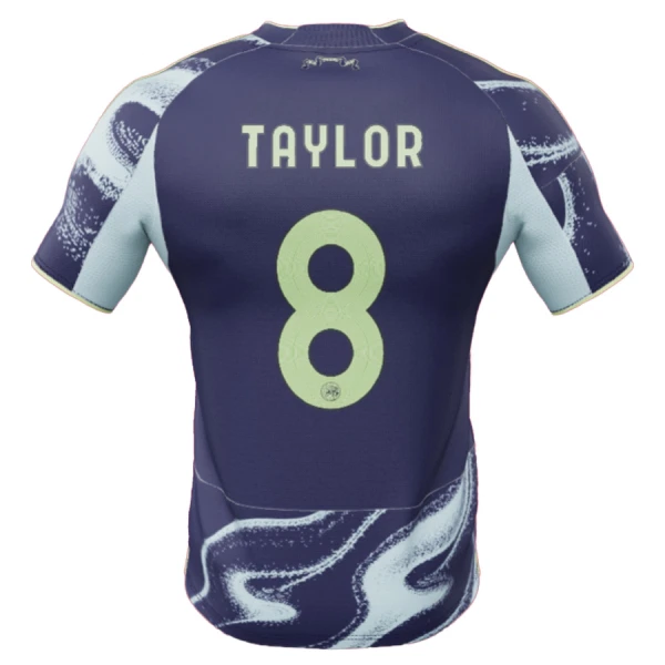 Maglia Ajax Amsterdam Taylor 8 Uomo Secondo 2025-26