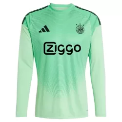Maglia Portiere Ajax Amsterdam Uomo 2025-26 Verde Maniche Lunghe