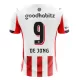 Maglia PSV Eindhoven De Jong 9 Uomo Primo 2025-26 Maglia PSV Eindhoven De Jong 9 Uomo Primo 2025-26
