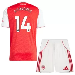 Completo calcio Arsenal Gyokeres 14 Bambino Primo 2025-26 Completo calcio Arsenal Gyokeres 14 Bambino Primo 2025-26
