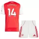 Completo calcio Arsenal Gyokeres 14 Bambino Primo 2025-26 Completo calcio Arsenal Gyokeres 14 Bambino Primo 2025-26