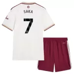Completo calcio Arsenal Saka 7 Bambino 3rd 2025-26