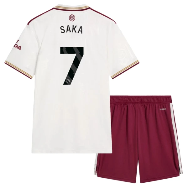 Completo calcio Arsenal Saka 7 Bambino 3rd 2025-26 Completo calcio Arsenal Saka 7 Bambino 3rd 2025-26