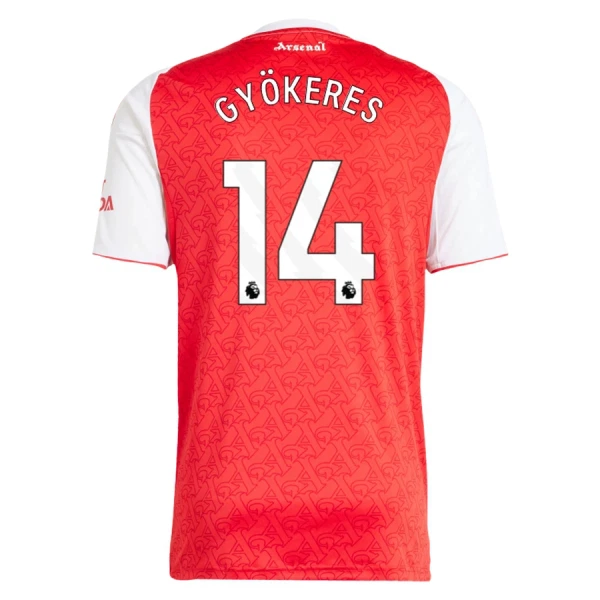 Maglia Arsenal Gyokeres 14 Uomo Primo 2025-26 Maglia Arsenal Gyokeres 14 Uomo Primo 2025-26