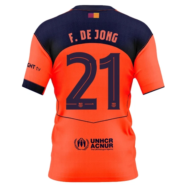 Maglia Barcellona Frenkie de Jong 21 Uomo 3rd 2025-26 Maglia Barcellona Frenkie de Jong 21 Uomo 3rd 2025-26