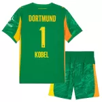 Completo calcio Portiere Borussia Dortmund Kobel 1 Bambino 2025-26 Verde