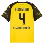 Maglia Borussia Dortmund N. Schlotterbeck 4 Uomo Primo 2025-26