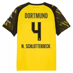 Maglia Borussia Dortmund N. Schlotterbeck 4 Uomo Primo 2025-26 Maglia Borussia Dortmund N. Schlotterbeck 4 Uomo Primo 2025-26