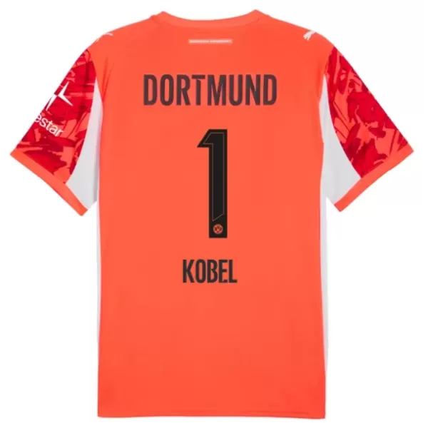 Maglia Portiere Borussia Dortmund Kobel 1 Uomo 2025-26 Rossa Maglia Portiere Borussia Dortmund Kobel 1 Uomo 2025-26 Rossa