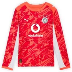 Maglia Portiere Borussia Dortmund Kobel 1 Uomo 2025-26 Rossa Maniche Lunghe