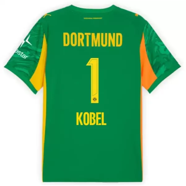 Maglia Portiere Borussia Dortmund Kobel 1 Uomo 2025-26 Verde Maglia Portiere Borussia Dortmund Kobel 1 Uomo 2025-26 Verde