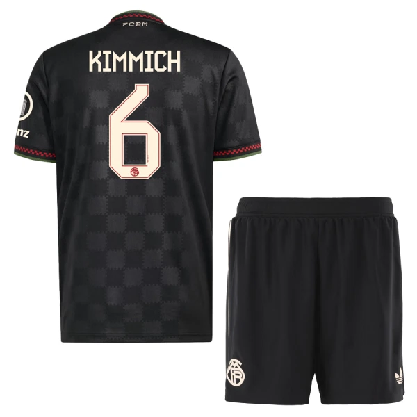 Completo calcio FC Bayern Monaco Kimmich 6 Bambino 3rd 2025-26 Completo calcio FC Bayern Monaco Kimmich 6 Bambino 3rd 2025-26