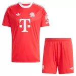 Completo calcio Portiere FC Bayern Monaco Bambino 2025-26 Rossa