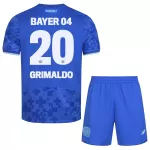 Completo calcio Bayer Leverkusen Alejandro Grimaldo 20 Bambino 3rd 2025-26