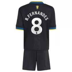 Completo calcio Manchester United Bruno Fernandes 8 Bambino 3rd 2025-26 Completo calcio Manchester United Bruno Fernandes 8 Bambino 3rd 2025-26
