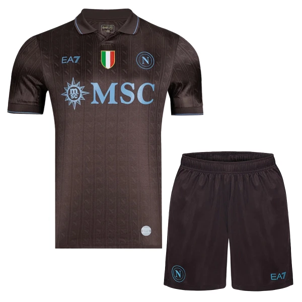 Completo calcio Napoli Bambino 3rd 2025-26 Completo calcio Napoli Bambino 3rd 2025-26