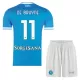 Completo calcio Napoli De Bruyne 11 Bambino Primo 2025-26 Completo calcio Napoli De Bruyne 11 Bambino Primo 2025-26