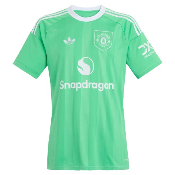 Completo calcio Portiere Manchester United Bambino 2025-26 Verde