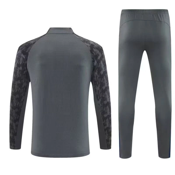 Feyenoord Rotterdam Felpe da Allenamento Uomo 1/4-Zip 2025-26 Grigia