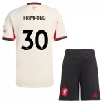 Completo calcio Liverpool Jeremie Frimpong 30 Bambino Secondo 2025-26