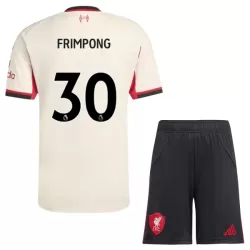 Completo calcio Liverpool Jeremie Frimpong 30 Bambino Secondo 2025-26 Completo calcio Liverpool Jeremie Frimpong 30 Bambino Secondo 2025-26