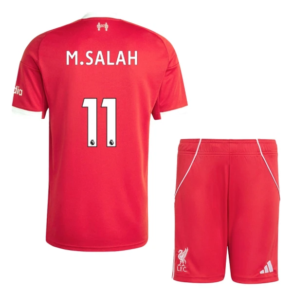 Completo calcio Liverpool M.Salah 11 Bambino Primo 2025-26 Completo calcio Liverpool M.Salah 11 Bambino Primo 2025-26