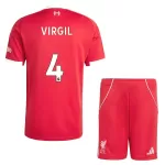 Completo calcio Liverpool Virgil 4 Bambino Primo 2025-26