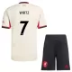 Completo calcio Liverpool Wirtz 7 Bambino Secondo 2025-26 Completo calcio Liverpool Wirtz 7 Bambino Secondo 2025-26