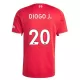 Maglia Liverpool Diogo J 20 Uomo Primo 2025-26 Maglia Liverpool Diogo J 20 Uomo Primo 2025-26