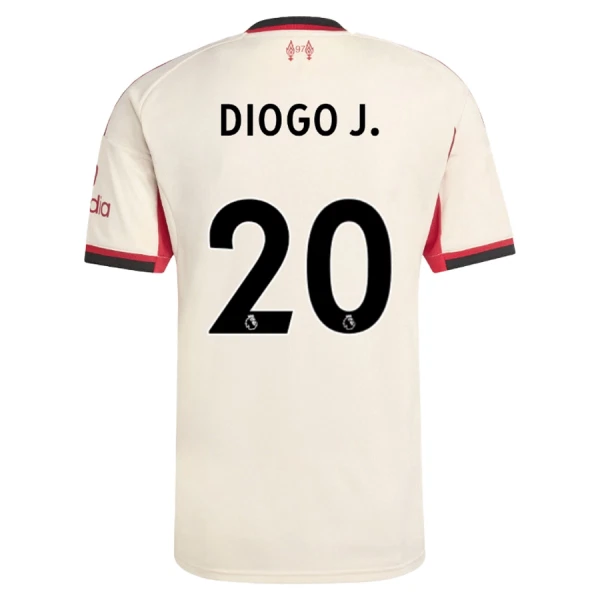 Maglia Liverpool Diogo J 20 Uomo Secondo 2025-26 Maglia Liverpool Diogo J 20 Uomo Secondo 2025-26