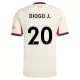 Maglia Liverpool Diogo J 20 Uomo Secondo 2025-26 Maglia Liverpool Diogo J 20 Uomo Secondo 2025-26