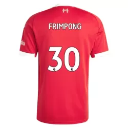 Maglia Liverpool Jeremie Frimpong 30 Uomo Primo 2025-26 Maglia Liverpool Jeremie Frimpong 30 Uomo Primo 2025-26