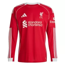 Maglia Liverpool Uomo Primo 2025-26 Maniche Lunghe Maglia Liverpool Uomo Primo 2025-26 Maniche Lunghe