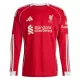 Maglia Liverpool Uomo Primo 2025-26 Maniche Lunghe Maglia Liverpool Uomo Primo 2025-26 Maniche Lunghe
