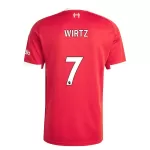 Maglia Liverpool Wirtz 7 Uomo Primo 2025-26