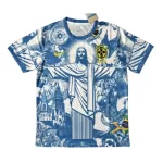 Maglia Brasile Uomo 2025 Blu - Speciale