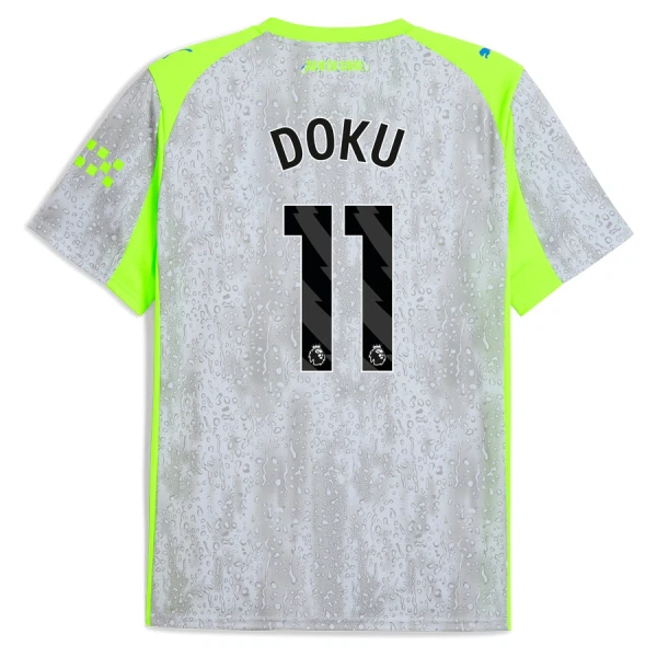 Maglia Manchester City Doku 11 Uomo 3rd 2025-26 Maglia Manchester City Doku 11 Uomo 3rd 2025-26