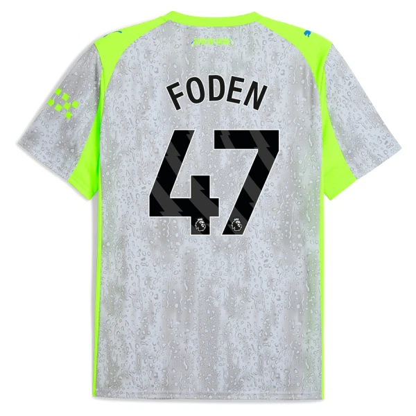 Maglia Manchester City Foden 47 Uomo 3rd 2025-26 Maglia Manchester City Foden 47 Uomo 3rd 2025-26